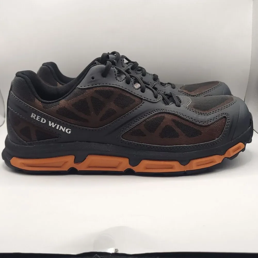 New Mens Red Wing Safety Toe Athletic Work Shoes 6338 Sz 8 E2 Wide NIB
